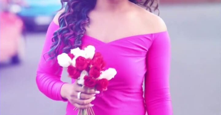 Shweta Mehta in a pink outfit