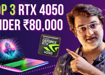 Best Gaming Laptops with RTX 4050 Under ₹80,000 in India (2025)